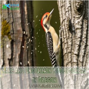 Rare and Uncommon Woodpeckers in Oregon