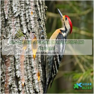 Red-breasted Sapsucker Characteristics and Behaviors