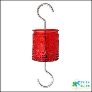 Red Glass Ant Moat for