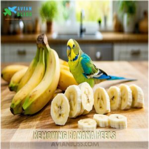 Removing Banana Peels