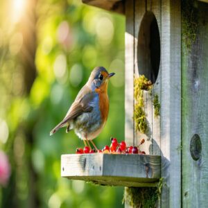 Robin Feeding Behaviors