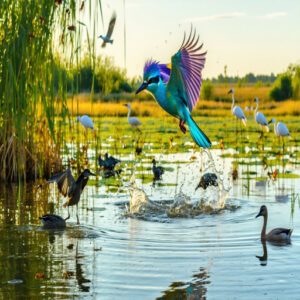 Rollers and Other Waterbirds