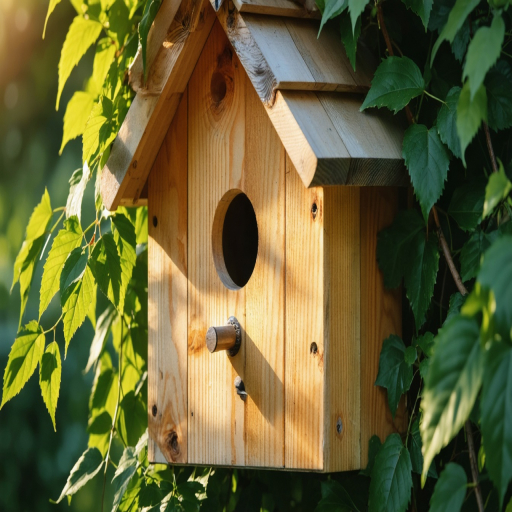 rustic cedar bird house large