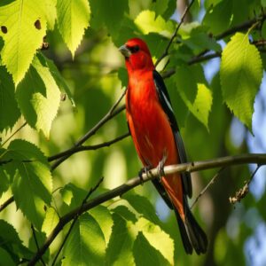 Scarlet Tanager Description