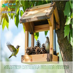 Selecting Materials for Bird Feeders