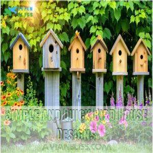 Simple and Quick Bird House Designs