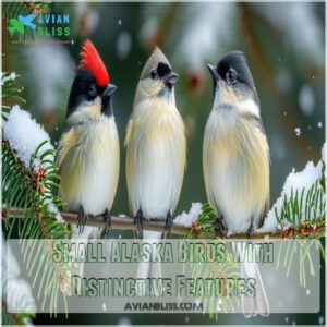 Small Alaska Birds With Distinctive Features