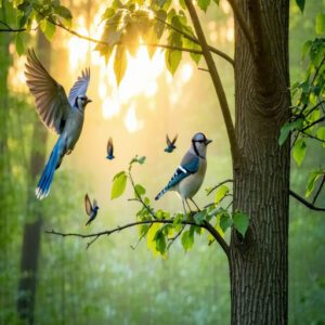 Small Bird Behavior and Social Structure