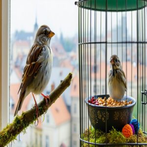 Sparrow Lifespan in Captivity Vs. Wild