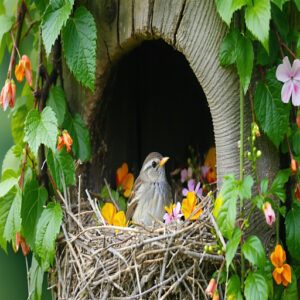 Sparrow Nesting and Breeding Habits