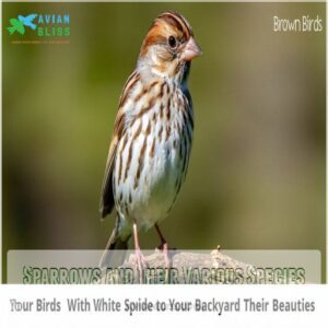 Sparrows and Their Various Species