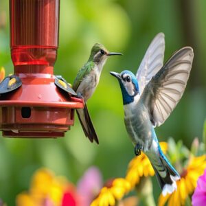 Territorial Hummingbirds and Other Birds