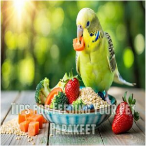 Tips for Feeding Your Pet Parakeet