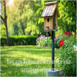 Tips for Reducing Wobbling and Securing Mounts