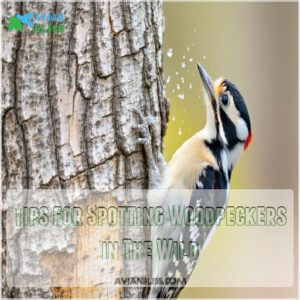 Tips for Spotting Woodpeckers in The Wild