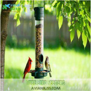 Tube Bird Feeders