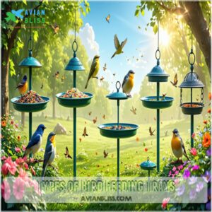 Types of Bird Feeding Trays