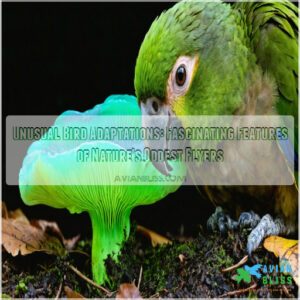 unusual bird adaptations