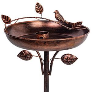 VEWOGARDEN Bird Baths for Outdoors,