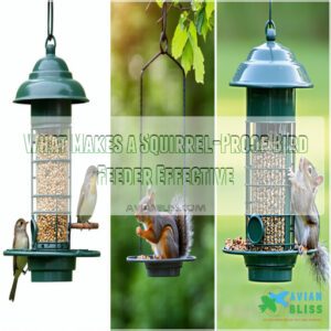 What Makes a Squirrel-Proof Bird Feeder Effective