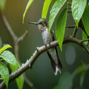 where do hummingbirds sleep