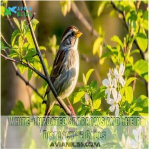 White-Throated Sparrows and Their Distinctive Calls