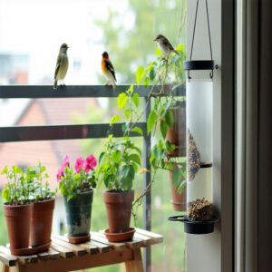 Window Bird Feeders for Small Spaces