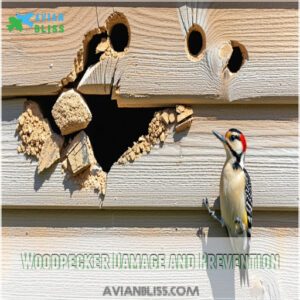 Woodpecker Damage and Prevention