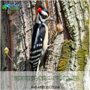 Woodpecker Diets and Foraging