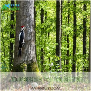 Woodpecker Habitat and Behavior