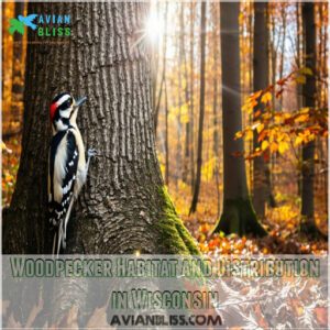 Woodpecker Habitat and Distribution in Wisconsin