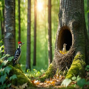 Woodpecker Nesting Habits