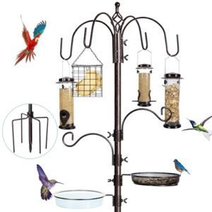 YINGYM 6-Hook Bird Feeding Station