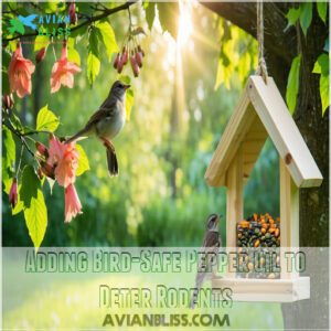 Adding Bird-Safe Pepper Oil to Deter Rodents