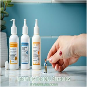 Applying Topical Steroids