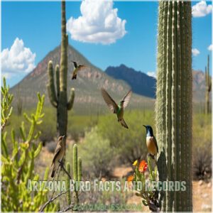 Arizona Bird Facts and Records