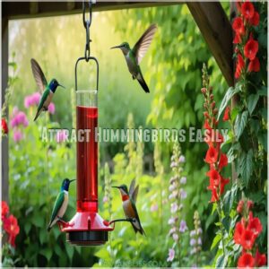 Attract Hummingbirds Easily