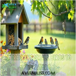 Attracting Small Birds to Your Yard