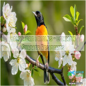 Baltimore Orioles - Common Summer Residents