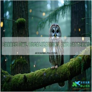 Barred Owl Vocalizations and Patterns