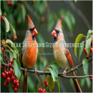 Beak Shape and Size Differences