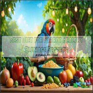 best diet for parrot healthy plumage