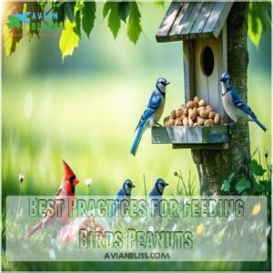 Best Practices for Feeding Birds Peanuts