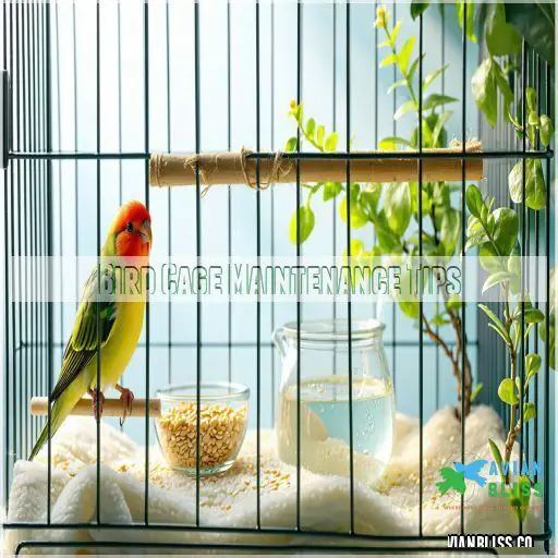 View of Bird Cage Cleaning Tips: 10 Easy Steps for a Spotless Home Your Pet ...