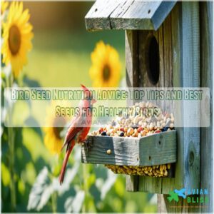 bird seed nutrition advice