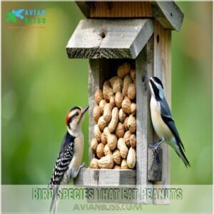 Bird Species That Eat Peanuts