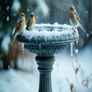 Birdbath De-Icers