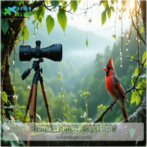 Birding Scope Usage Tips