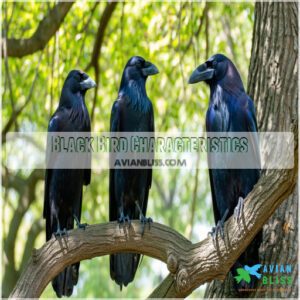 Black Bird Characteristics