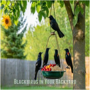 Blackbirds in Your Backyard